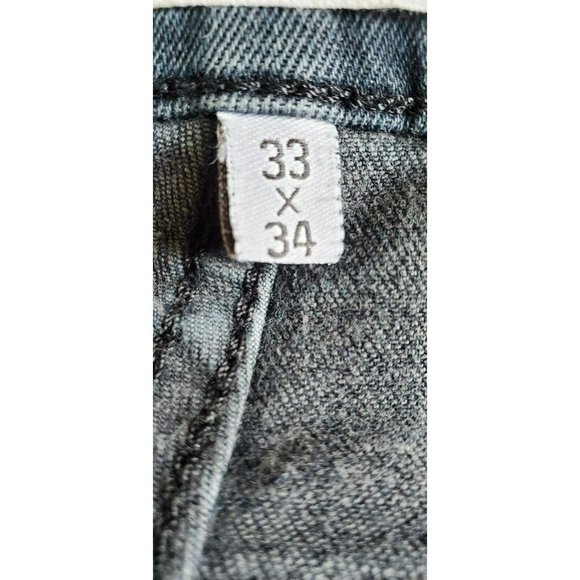 J Hilburn Dark Wash Men's DL1961 Classic Straight Jeans Size 33 x 34 - Picture 5 of 6